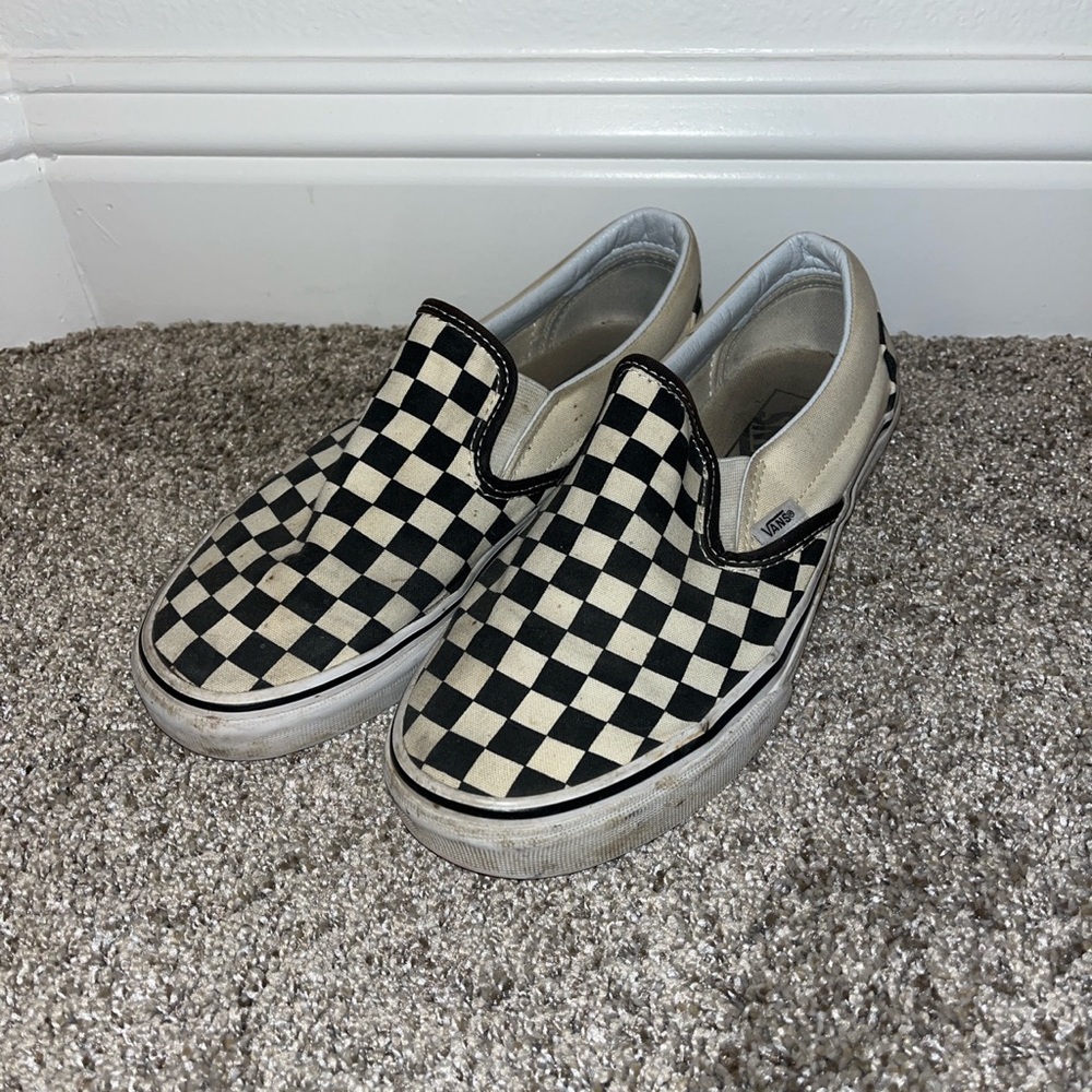 Checkered Vans